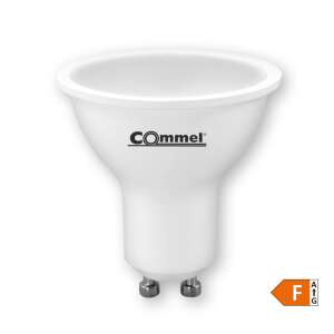 LED крушка Commel 305-853 7W GU10 4000K, бяла, енергиен клас F - Камина