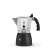 Bialetti Brikka 2-cup stovetop espresso maker, silver and black