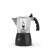 Bialetti Brikka 2-cup stovetop espresso maker, silver and black