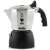 Bialetti Brikka 2-Tassen Espressokocher, silber und schwarz