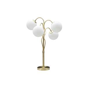 Lampă de masă GLAMY cu 4 lumini, alb și auriu - Lămpi de podea