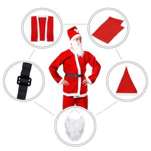 Weihnachtsmannmantel mit Federn 5St. 52079596 Mode & Kleidung