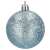 Light blue glitter Christmas ornament, 6 cm, Springos