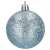 Springos light blue Christmas tree ornament, glitter finish