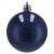 Springos dark blue shiny Christmas tree ornament