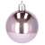 Ornament de brad de Crăciun în formă de bilă roz