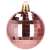 Rose gold disco ball Springos Christmas ornament
