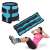 Springos 1kg ankle weights in use, blue wrist weights for fitness