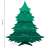 Springos 1.8m realistic extra-full artificial Christmas tree with snow and pine cones, dimensions infographic