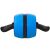 Aparat fitness tip roata pentru abdomene cu covor din spuma, albastru negru 52102309