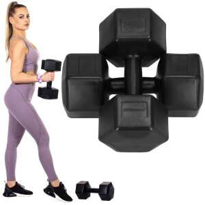 Springos kézi Súlyzó 2x7,5kg #fekete