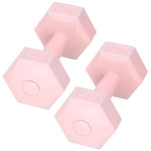 Springos kézi súlyzók 2x2kg - Rózsaszín