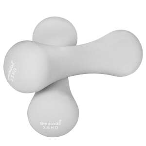 Springos kézi Súlyzók 2x2,2kg - Szürke