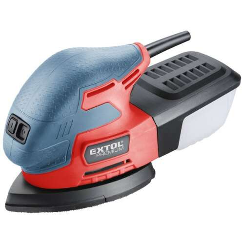 EXTOL vibrációs delta csiszológép 220W, 85×148mm; 13000/perc 8894002 72843529