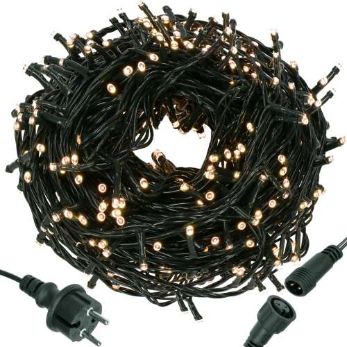 Springos karácsonyi Fényfüzér 500LED #meleg fehér