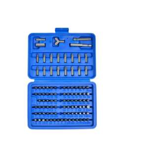 Szerszámkészlet 100 darabos bitfej készlet
