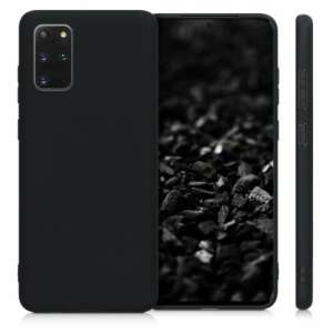 kwmobile Samsung Galaxy S20 Plus Szilikon Tok - Fekete