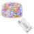 Springos 100 LED Multicolor String Lights with Battery Pack