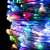 Prim-plan cu lumini decorative LED multicolore Springos