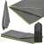Springos Quick Dry Towel #grey-green 52240980