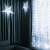 Springos LED Curtain Lights in Living Room Setting
