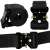 Springos tactical belt, black, close-up of buckle