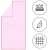 Springos Quick Dry Towel #rose pink 52247738