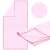 Springos quick-drying towel in pink, unfolded and folded