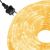 Springos warm white LED rope light and power plug
