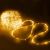 Springos 480 LED warm white rope light, partially uncoiled