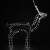 Reindeer light decoration 288 led, 115cm high 52256496