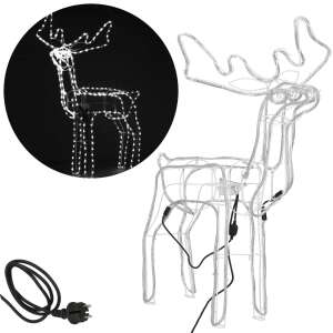Reindeer light decoration 288 led, 115cm high