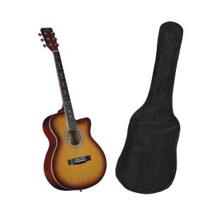 Klasszikus fa gitár 95 cm, natúr, nejlon ajándéktok 52258917 - Hangszer