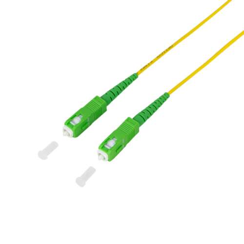 Logilink Száloptikai szimplex patch kábel, OS2, SM G.657.A2, SC/APC-SC/APC, 1 m - Patch kábel