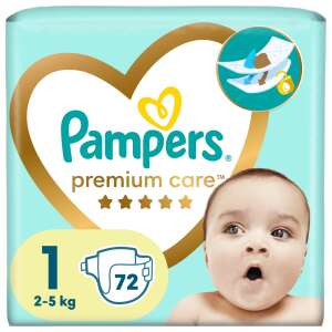 Pampers Premium Care Nadrágpelenka 2-5kg Newborn 1 (72db) 52366710 Pelenkák - 1 - Newborn