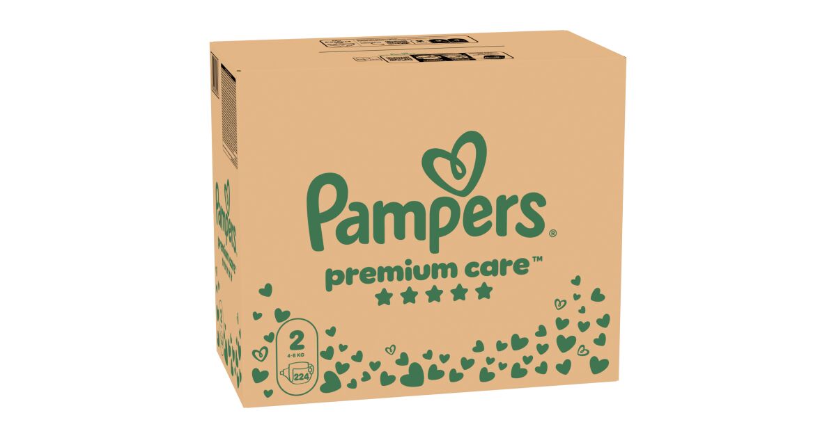 Pampers - Premium Protection - Maat 2 - Small Pack - 60 Stuks - 4-8 kg Pampers - Premium Protection - Maat 2 - Small Pack - 60 Stuks - 4-8 kg