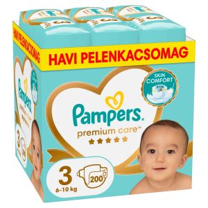 Pampers Premium Care Monthly Diaper Pack 6-10kg Midi 3 (200pcs) 122747815