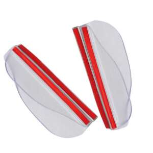 Clear rain shield for car side mirror, protects against rain and water, improves visibility - Rearview mirror accessory