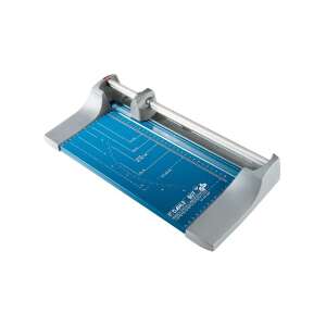 Dahle 507 A4 forgó papírvágó, kék vágólap, ezüst talp - Dahle