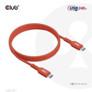 Club3D USB-C - USB-C kábel, 240W, 1 méter - Club3D