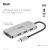 Hub Club3D USB Tip C la 4 porturi USB 3.2 Gen 2