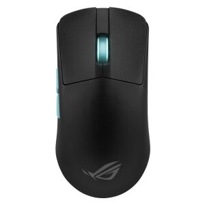 Asus ROG Harpe Ace Aim Lab Edition fekete vezeték nélküli gamer egér, felülnézet - Egér