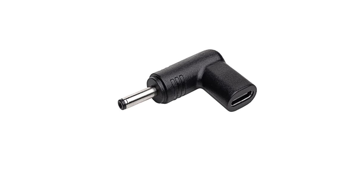 Adaptor pentru laptop, Akyga, Type-C/3.5x1.35 mm, Negru (AK-ND-C05) (AK-ND-C05) 143264971