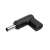 Akyga AK-ND-C10 USB Type-C - 4,5 x 3,0 mm laptop adapter, fekete, szögletes, power delivery