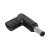 Akyga AK-ND-C10 USB Type-C - 4,5 x 3,0 mm laptop adapter, fekete, szögletes, power delivery