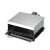 TOO SM-501SS-800W Retro grill sandwich maker, stainless steel, 800W