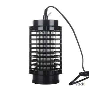 steck! STRR 3 Elektromos beltéri rovarcsapda, fekete, elülső nézet - Rovarcsapda