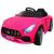 R-Sport Cabrio B3 Mașină electrică roz pentru copii: Vedere frontală în unghi