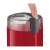 Close up of Bosch TSM6A014R Red Coffee Grinder power button