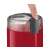 Bosch red electric coffee grinder, close-up of lid
